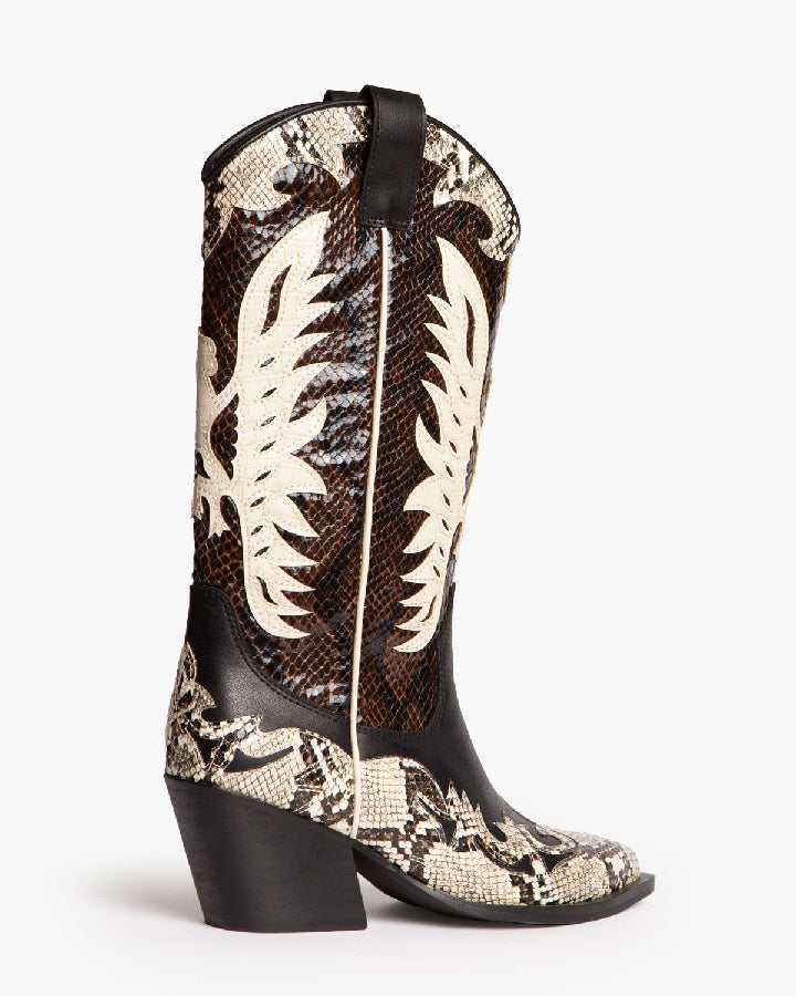 Leather Cowgirl Boots