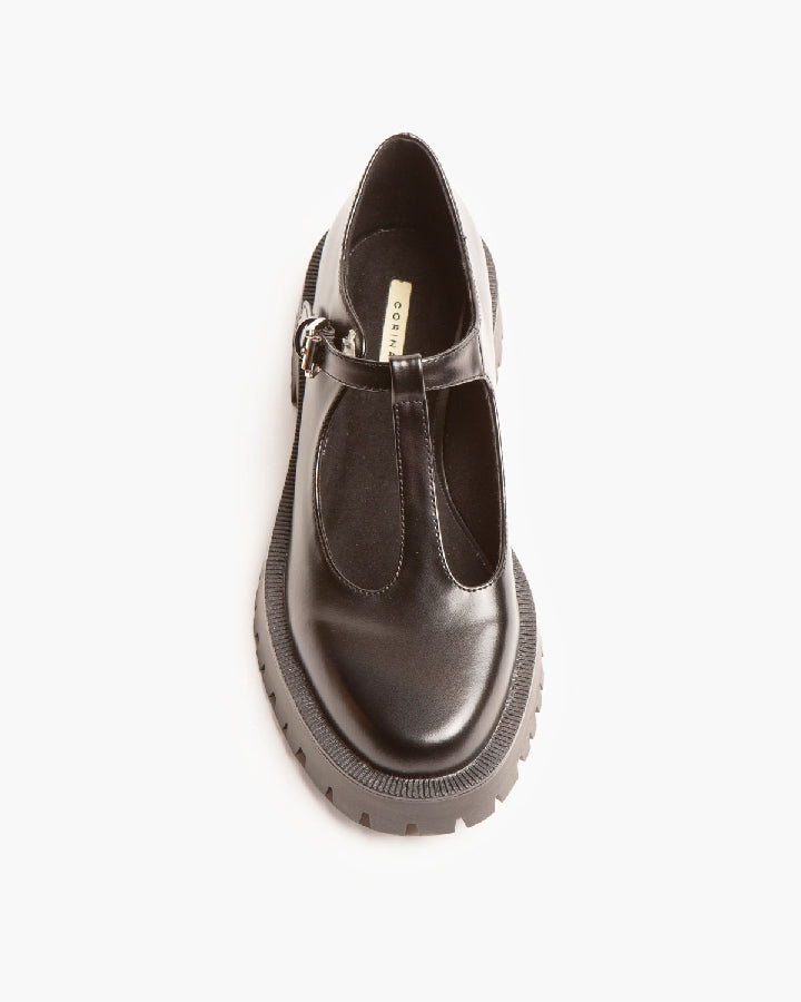 Chunky Sole Mary Jane Ballerinas